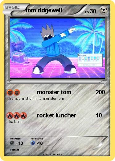 Pokemon tom ridgewell