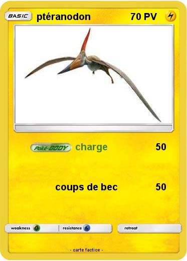 Pokemon ptéranodon