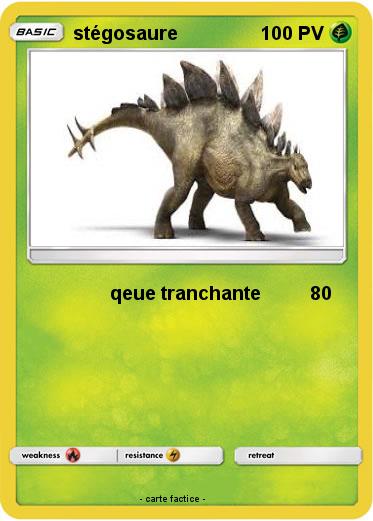 Pokemon stégosaure