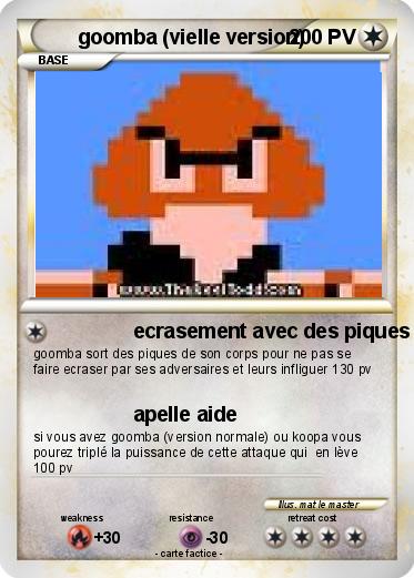 Pokemon goomba (vielle version)