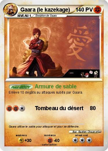 Pokemon Gaara (le kazekage)