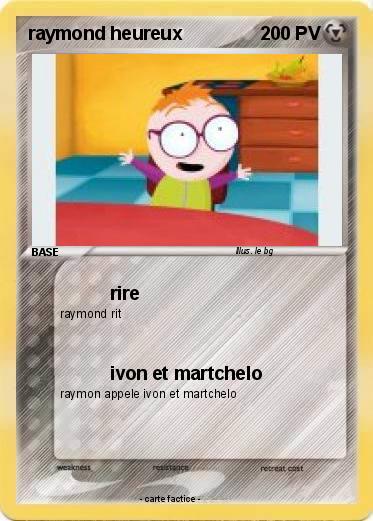 Pokemon raymond heureux