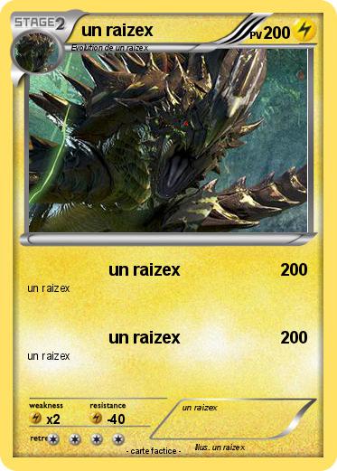 Pokemon un raizex