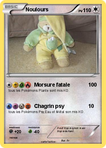 Pokemon Noulours