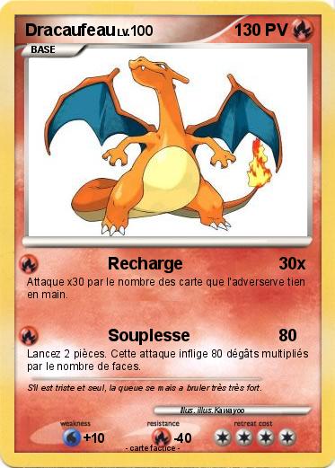 Pokemon Dracaufeau