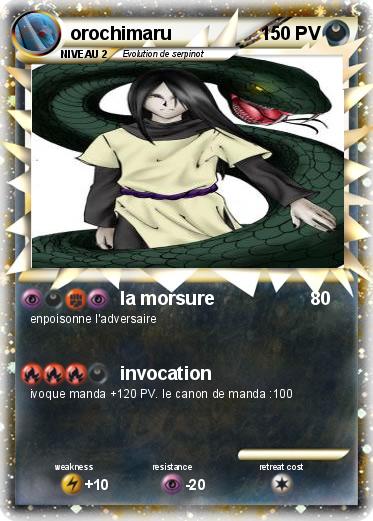 Pokemon orochimaru