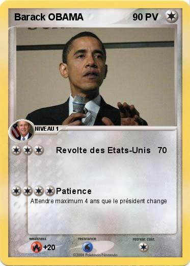 Pokemon Barack OBAMA
