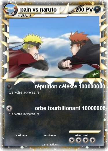 Pokemon pain vs naruto