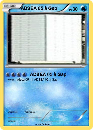 Pokemon ADSEA 05 à Gap