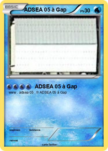 Pokemon ADSEA 05 à Gap