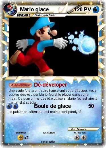 Pokemon Mario glace