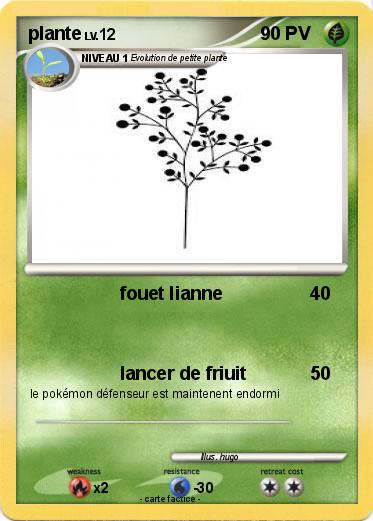 Pokemon plante