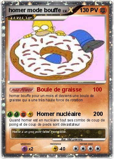 Pokemon homer mode bouffe