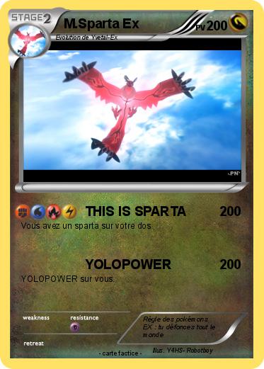 Pokemon M.Sparta Ex