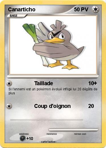 Pokemon Canarticho