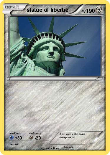 Pokemon statue of libertie