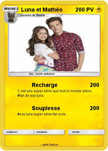 Pokemon Luna et Mathéo