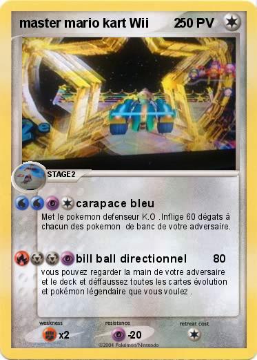 Pokemon master mario kart Wii       2