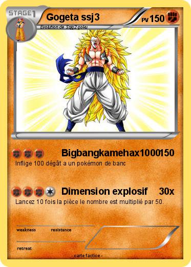 Pokemon Gogeta ssj3