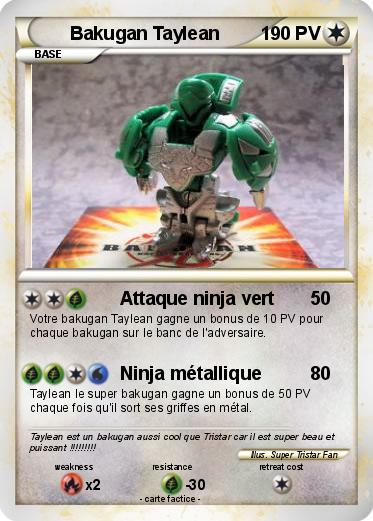 Pokemon Bakugan Taylean
