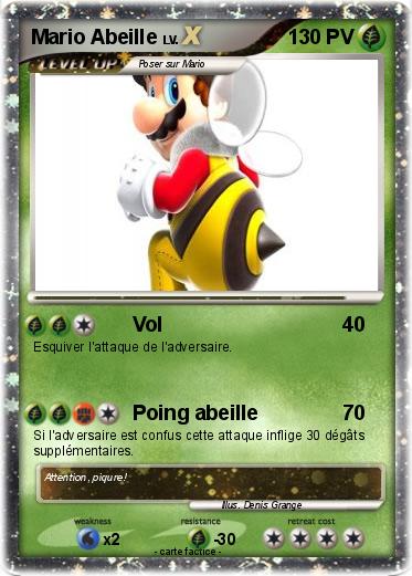 Pokemon Mario Abeille