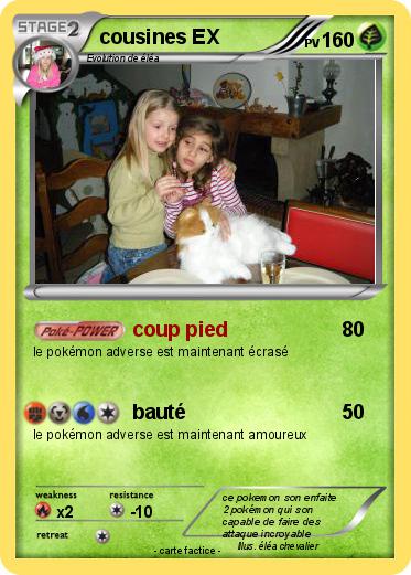 Pokemon cousines EX
