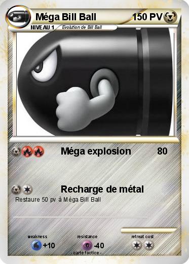 Pokemon Méga Bill Ball