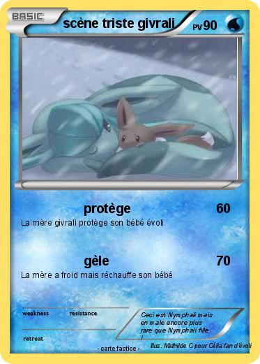 Pokemon scène triste givrali