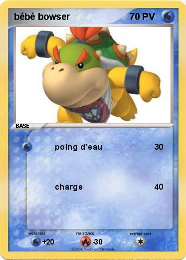 Pokemon bébé bowser