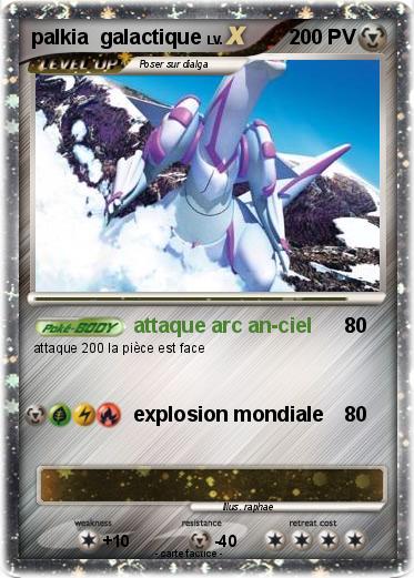 Pokemon palkia  galactique