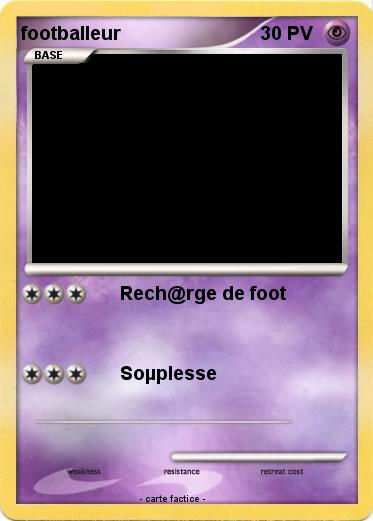 Pokemon footballeur