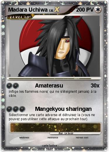 Pokemon Madara Uchiwa
