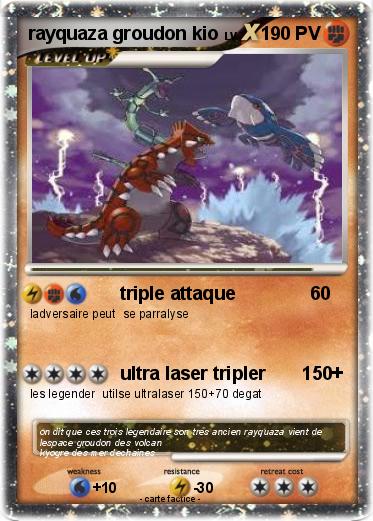 Pokemon rayquaza groudon kio