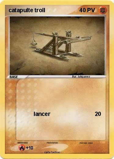 Pokemon catapulte troll