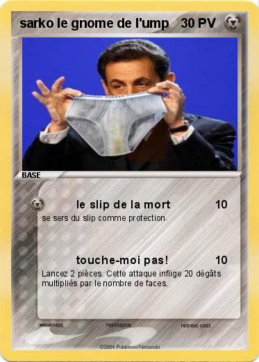 Pokemon sarko le gnome de l'ump