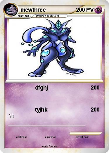 Pokemon mewthree