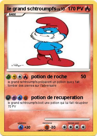 Pokemon le grand schtroumpfs