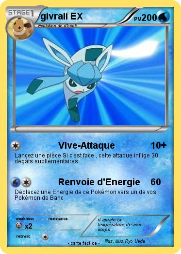 Pokemon givrali EX