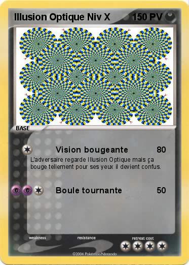 Pokemon Illusion Optique Niv X
