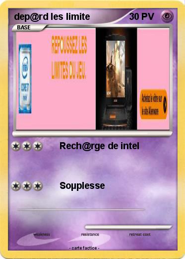 Pokemon dep@rd les limite
