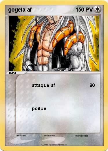 Pokemon gogeta af