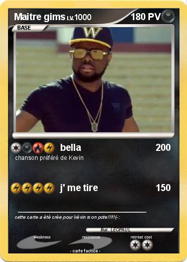 Pokemon Maitre gims