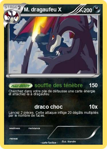 Pokemon M. dragaufeu X
