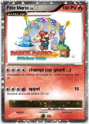 Pokemon Fête Mario