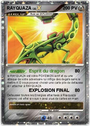 Pokemon RAYQUAZA