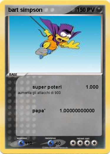Pokemon bart simpson