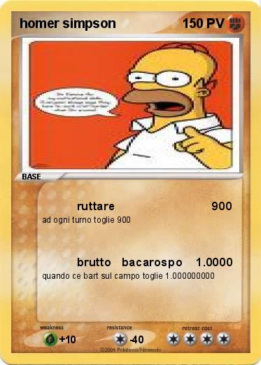 Pokemon homer simpson