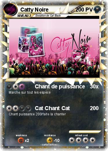 Pokemon Catty Noire