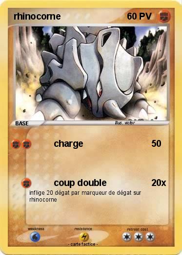 Pokemon rhinocorne