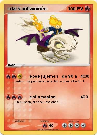 Pokemon   dark anflammée